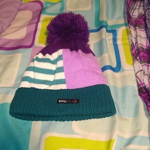Multi colored beenie/ toboggan